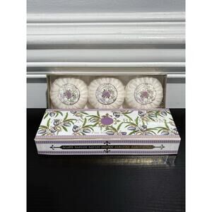 F.F.S. Cascia All'Olmo ALMOND BLOSSOM Box of 3 Fine Italian Soaps x 3.5 oz Each
